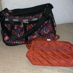 Two Matching LeSportSac bags